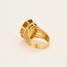 57 Bague or jaune et citrine 58 Facettes DV0730-3-57-3