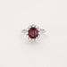 Bague 54 Bague Pompadour, rubis, diamants 58 Facettes DV0671-15-54-3