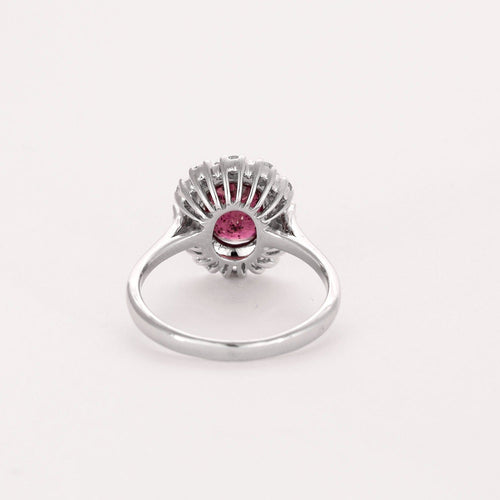 Bague 54 Bague Pompadour, rubis, diamants 58 Facettes DV0671-15-54-3
