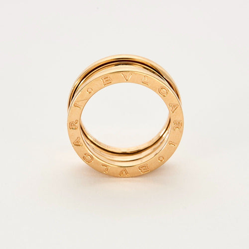 Bague 54 BULGARI - Bague "B.Zero 1" en or rose 58 Facettes DV6268-1