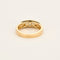 Bague 52 Bague en or deux tons et trois diamants 58 Facettes DV6475-3