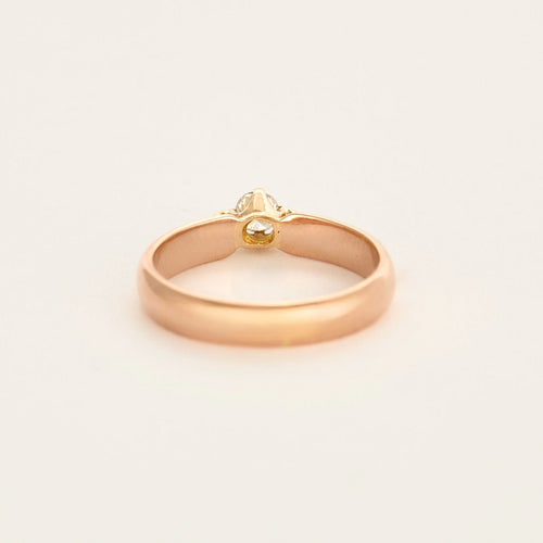 Bague 51 Bague deux ors et Diamant 58 Facettes DV0734-2-51-02