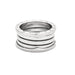 56 BULGARI- Bague B Zero 1 " Grand modèle" en Or gris 58 Facettes DV0750-1-56-3