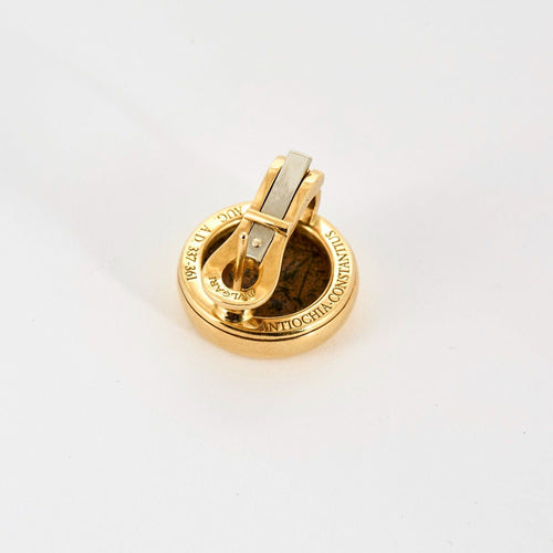 Boucles d'oreilles BULGARI- Paire de Boucles d'oreilles "Monete" en Or  jaune 58 Facettes DV0618-5