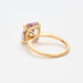 Bague 51 Bague en Or jaune, Quartz rose et Diamants 58 Facettes DV0624-29-51-2