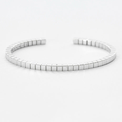 Bracelet CHOPARD-ICE CUBE- Bracelet demi jonc rigide en or blanc 58 Facettes DV0581-25