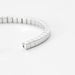 Bracelet CHOPARD-ICE CUBE- Bracelet demi jonc rigide en or blanc 58 Facettes DV0581-25