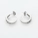 Boucles d'oreilles MESSIKA - MOVE CLASSIQUE - Paire de créoles, Or blanc  et Diamants 58 Facettes DDV7659-1