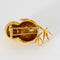 Broche CHANTELOUP - Clip de revers " Poussin" or jaune et saphirs 58 Facettes DV2550-4