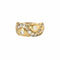 Bague 59 Bague jonc  or jaune et Diamant 58 Facettes DV4328-6-59-2