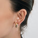 Boucles d'oreilles CARTIER- TRINITY-Créoles trois ors  jaune, blanc et rose 58 Facettes DV7242-1