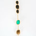 Collier ROBERTO COIN - Black Amphibole Jade - Sautoir en Or rose, Jades, Agates et Diamants 58 Facettes DV0770-5