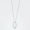 Pendentif TIFFANY & Co-METRO- Pendentif ovale en or blanc et diamant 58 Facettes DV0791-5