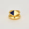 Bague 52 Bague or jaune et lapis-lazuli 58 Facettes DV0308-4-52-1
