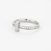 Bague 55 TIFFANY & CO - T1 - Bague en Or blanc et Diamants 58 Facettes DV0379-17-55-2