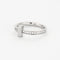 Bague 55 TIFFANY & CO - T1 - Bague en Or blanc et Diamants 58 Facettes DV0379-17-55-2
