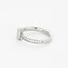 Bague 55 TIFFANY & CO - T1 - Bague en Or blanc et Diamants 58 Facettes DV0379-17-55-2