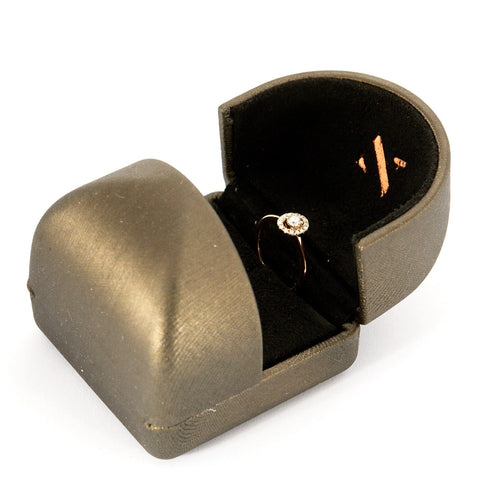 Bague 51 ZEINA - Bague Or rose et Diamants 58 Facettes DV6496-1-51-22