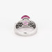 Bague 52 Bague en or gris, saphir rose et diamants 58 Facettes DV7242-5-52-1