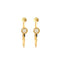 Boucles d'oreilles FRED - Miss Fred Moon - Créoles en Or jaune et Diamants 58 Facettes DV0806-1