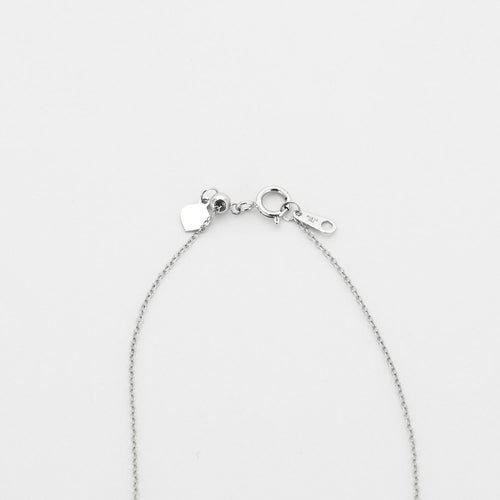 Collier Collier or blancet saphirs taille poire en pampille 58 Facettes DV5707-14