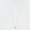 Collier Collier pendentif en or blanc, diamants jaune, dit "fancy" et diamants 58 Facettes DV5707-11