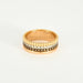 Bague 53 BOUCHERON - Quatre Classique Small - Or rose, blanc, jaune et Diamants et PVD marron 58 Facettes DDV8241-2