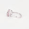 Bague 53 Bague en Or blanc avec Kunzite 58 Facettes DV0538-9-53-2