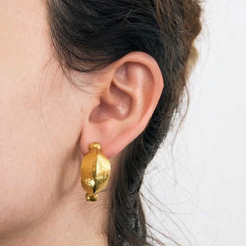 ILIAS LALOUNIS - Créoles en or jaune