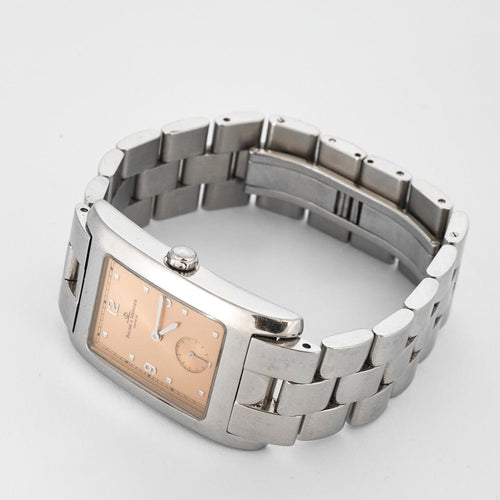 Montre BAUME & MERCIER - Montre Hampton classique en acier et cuivre 58 Facettes DV7450-1