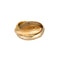 Bague 56 CARTIER - TRINITY - Alliance trois ors et quinze diamants 58 Facettes DV8895-1-56-3