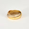 Bague 56 CARTIER - TRINITY - Alliance trois ors et quinze diamants 58 Facettes DV8895-1-56-3