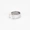 Bague 49 Bague en or blanc et diamants 58 Facettes DV0820-4-49-2