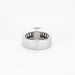 Bague 49 Bague en or blanc et diamants 58 Facettes DV0820-4-49-2