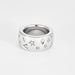 Bague 54 POMELLATO - Iconica Large - Bague en or blanc et diamants 58 Facettes DV8847-1-54-3