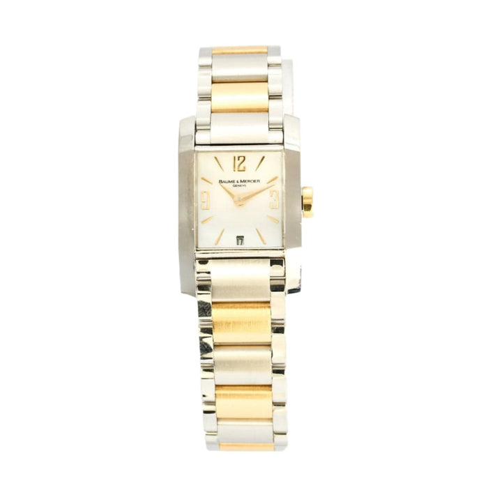 Montre BAUME & MERCIER - HAMPTON - Montre en acier et plaqué or 58 Facettes DV0798-1