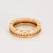 Bague 53 BULGARI - B.zéro1 - Alliance tour complet en or rose et diamants 58 Facettes DV7909-4