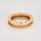 Bague 53 BULGARI - B.zéro1 - Alliance tour complet en or rose et diamants 58 Facettes DV7909-4
