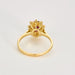 Bague 51 Bague Marguerite en or jaune, rubis et diamants 58 Facettes DV0800-1-51-2