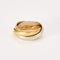 Bague 51 CARTIER - Trinity - Alliance trois ors 58 Facettes DV0473-4-51-2