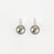 Boucles d'oreilles Boucles d'oreilles type "Dormeuses, or blanc et perles de Tahiti 58 Facettes DDV7339-2