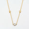 Collier Collier en or jaune, or blanc et diamants 58 Facettes DV0473-8