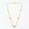 Collier Collier en or jaune, or blanc et diamants 58 Facettes DV0473-8