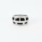 Bague 54 MAUBOUSSIN - Le vice - Bague en laque noir, or gris et diamants 58 Facettes DV9139-1-54-3