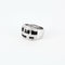 Bague 54 MAUBOUSSIN - Le vice - Bague en laque noir, or gris et diamants 58 Facettes DV9139-1-54-3