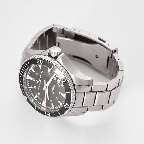 Montre HAMILTON - Khaki NAVY - Montre d'homme acier 58 Facettes DV0809-1