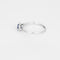 Bague 52 GEMMYO - Bague or blanc, saphir et diamants 58 Facettes DV3008-3-52-1