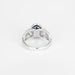 Bague 51 Bague en or blanc, saphir et diamants 58 Facettes DV7594-1-51-2