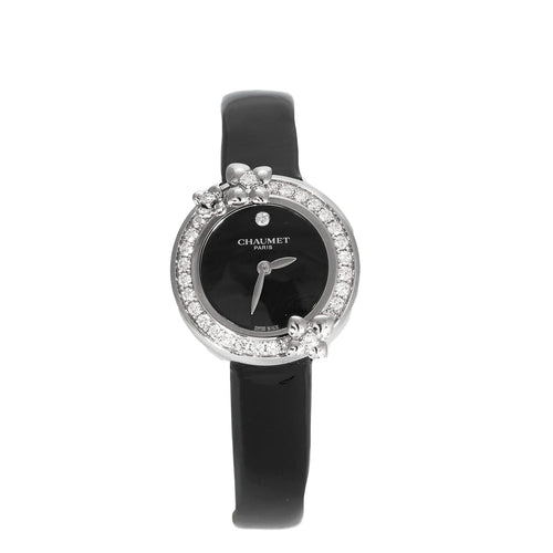 Montre CHAUMET - Hortensia - Montre de dame acier diamants 58 Facettes DV0838-1