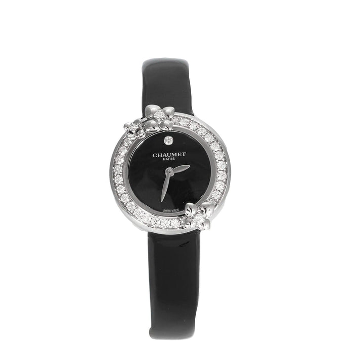 CHAUMET - Hortensia - Montre de dame acier diamants